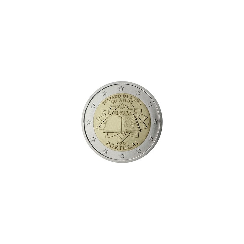 2 euro commémorative Portugal 2007 traité de Rome