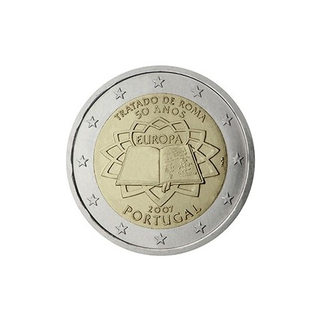 2 euro commémorative Portugal 2007 traité de Rome