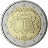 2 euro commémorative Slovénie 2007 traité de Rome
