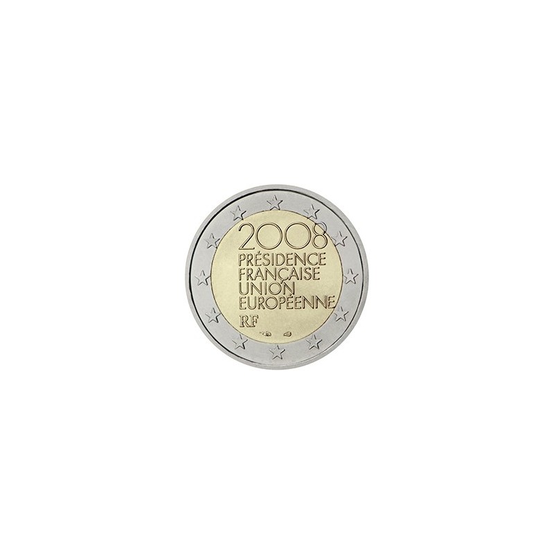 2 euro commémorative France 2008 Conseil de l’Union européenne