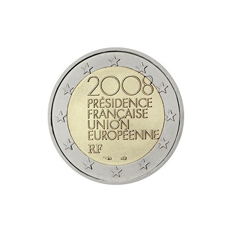 2 euro commémorative France 2008 Conseil de l’Union européenne