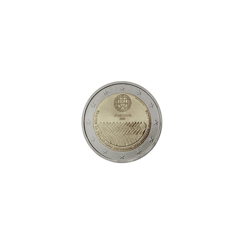 2 euro commémorative Portugal 2008 Droits de l’Homme