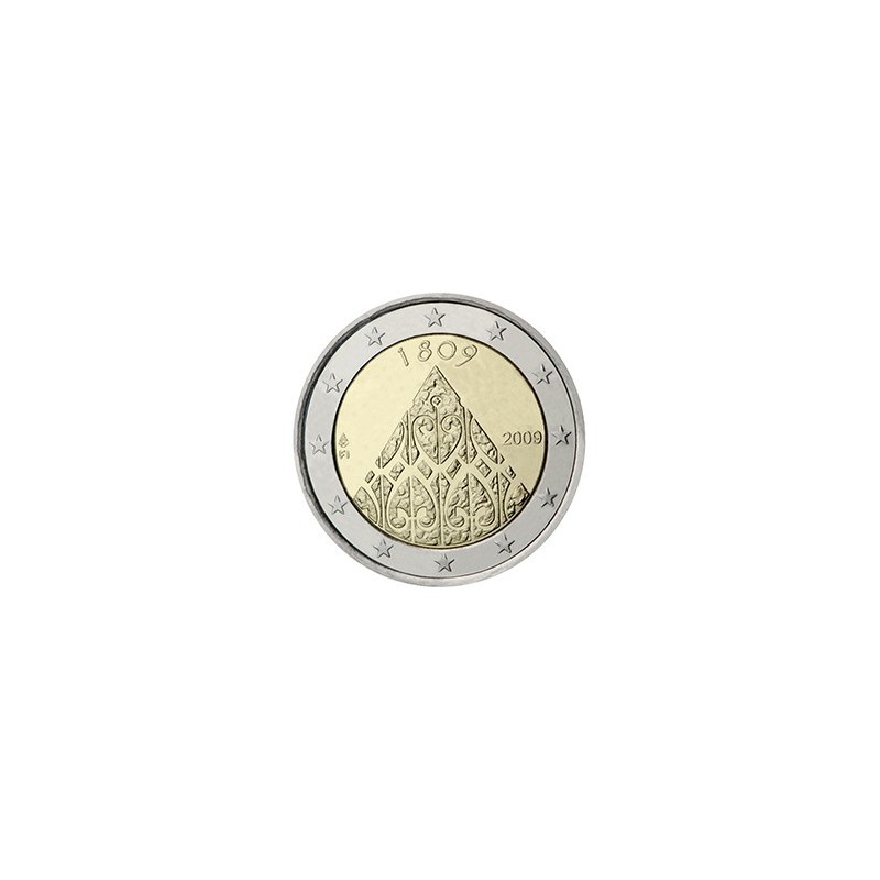 2 euro commémorative Finlande 2009 autonomie