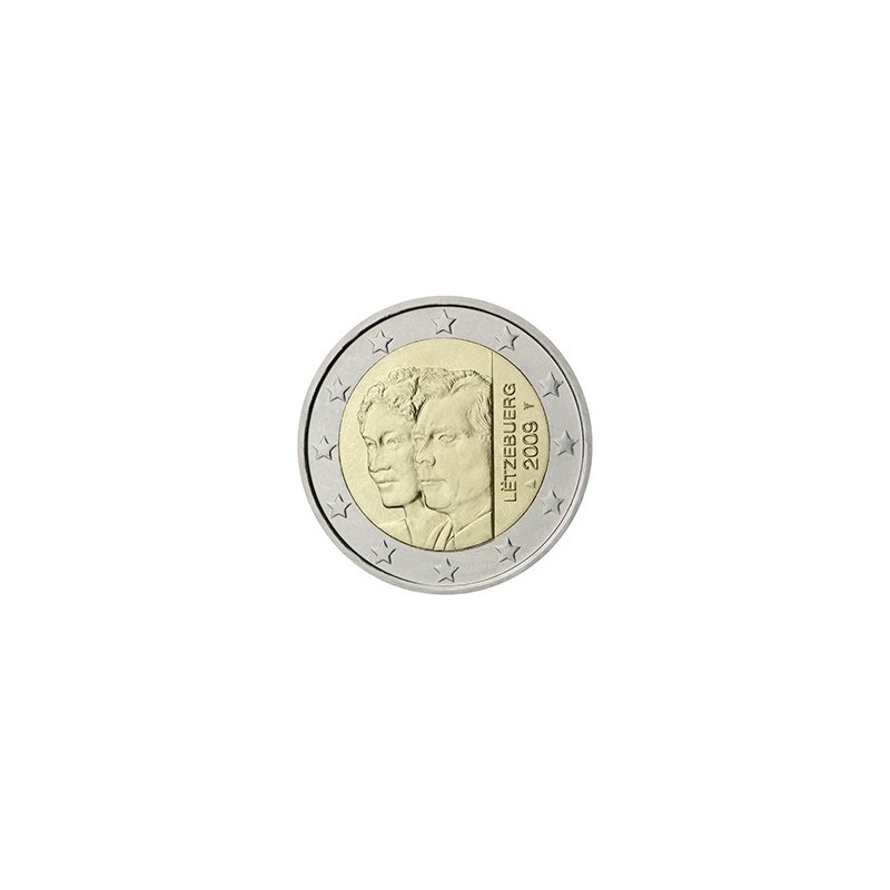 2 euro commémorative Luxembourg 2009 Grand-Duc Henri et Grande-Duchesse Charlotte