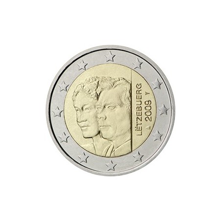 2 euro commémorative Luxembourg 2009 Grand-Duc Henri et Grande-Duchesse Charlotte