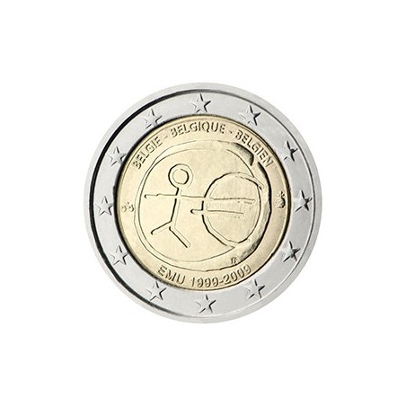 2 euro commémorative Belgique 2009 UEM