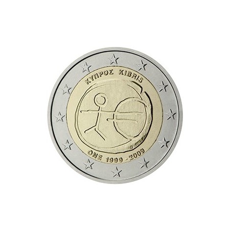 2 euro commémorative Chypre 2009 UEM