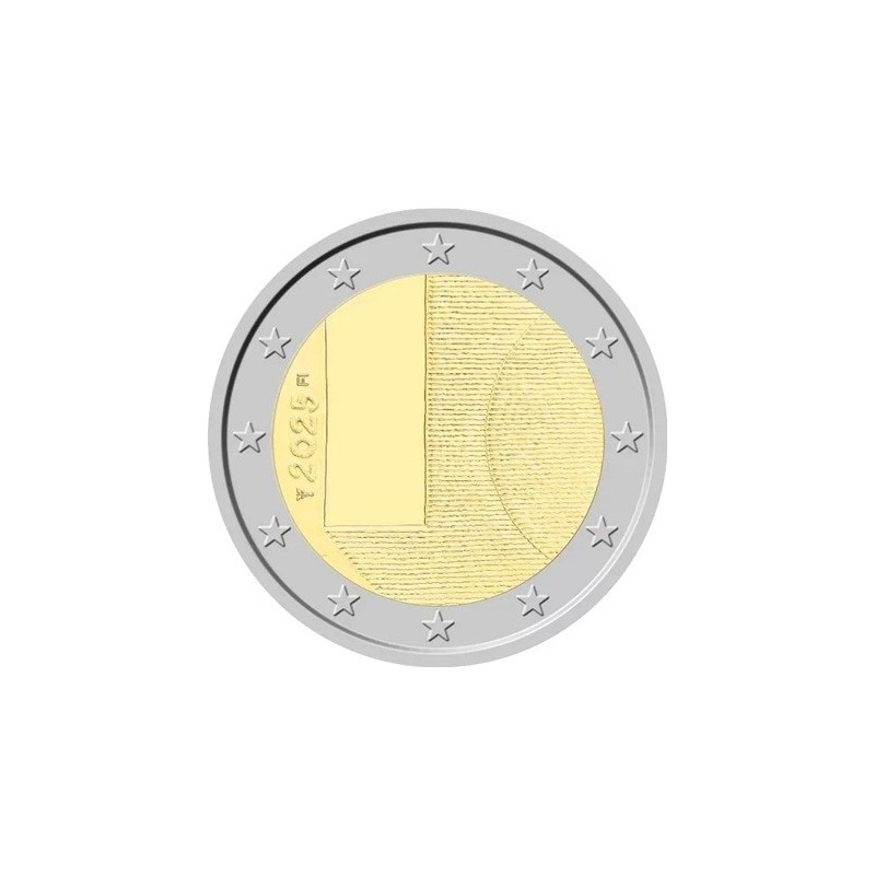 2 euro commémorative Finlande 2025 Diplomatie et politique étrangère