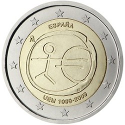 2 euro commémorative Espagne 2009 UEM