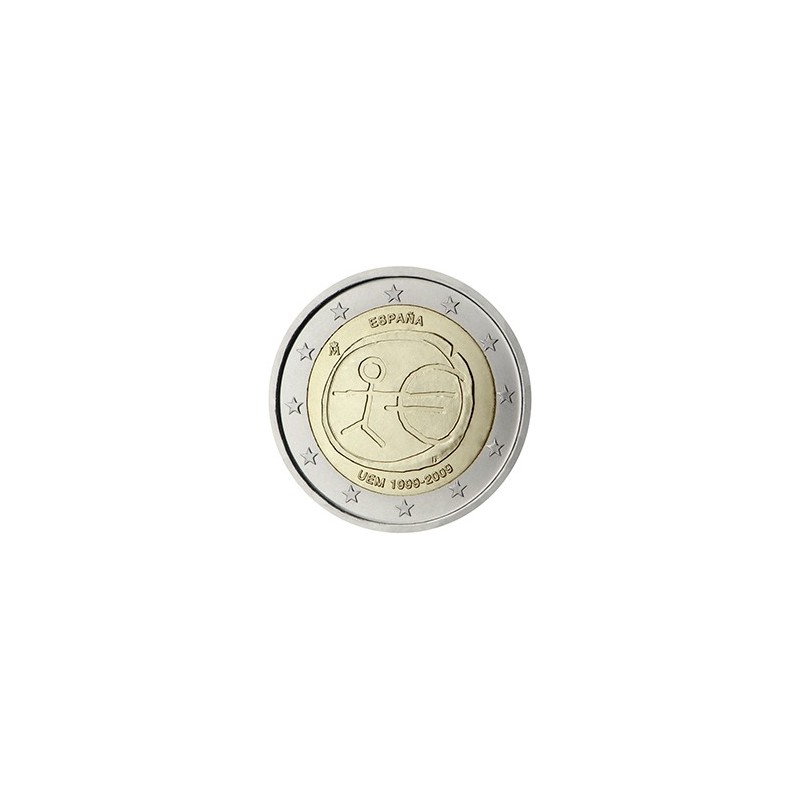 2 euro commémorative Espagne 2009 UEM