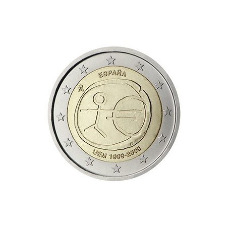 2 euro commémorative Espagne 2009 UEM
