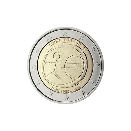 2 euro commémorative Finlande 2009 UEM
