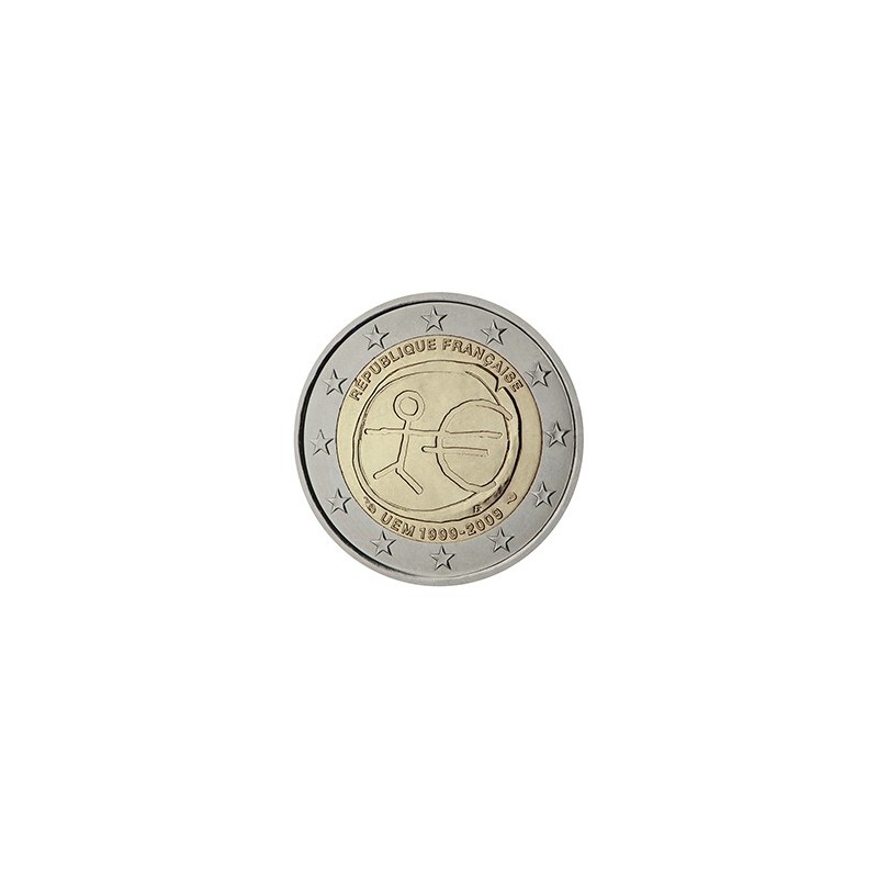 2 euro commémorative France 2009 UEM