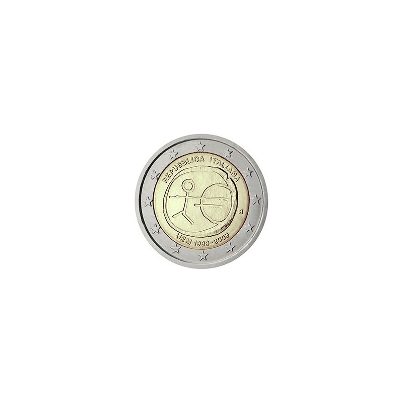 2 euro commémorative Italie 2009 UEM