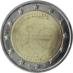 2 euro commémorative Luxembourg 2009 UEM