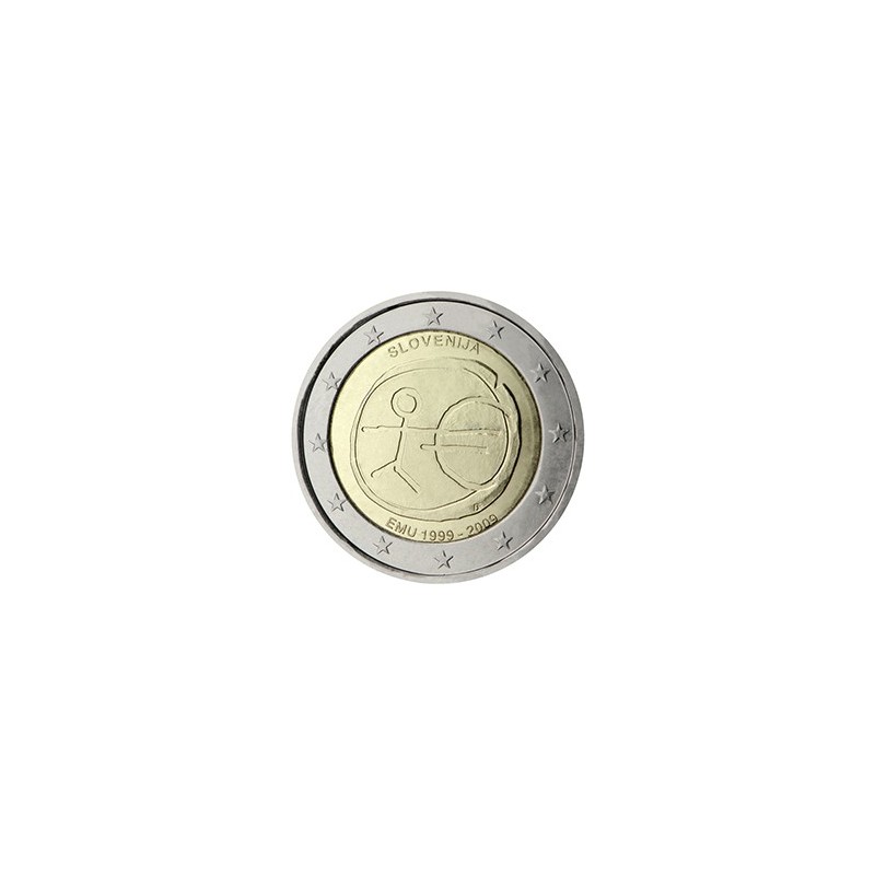 2 euro commémorative Slovénie 2009 UEM