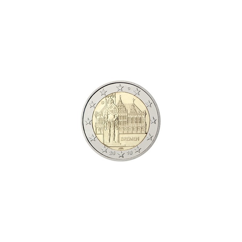 2 euro commémorative Allemagne 2010 land de Brême