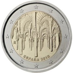 2 euro commémorative Espagne 2010 cathédrale de CORDOBA