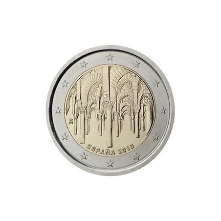 2 euro commémorative Espagne 2010 cathédrale de CORDOBA