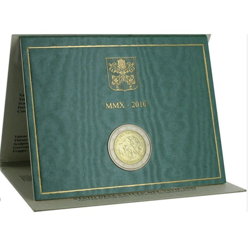 2 euro commémorative Vatican 2010 année sacerdotale