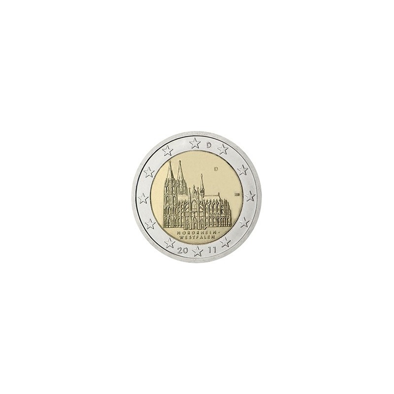 2 euro commémorative Allemagne 2011 Cathédrale de Cologne
