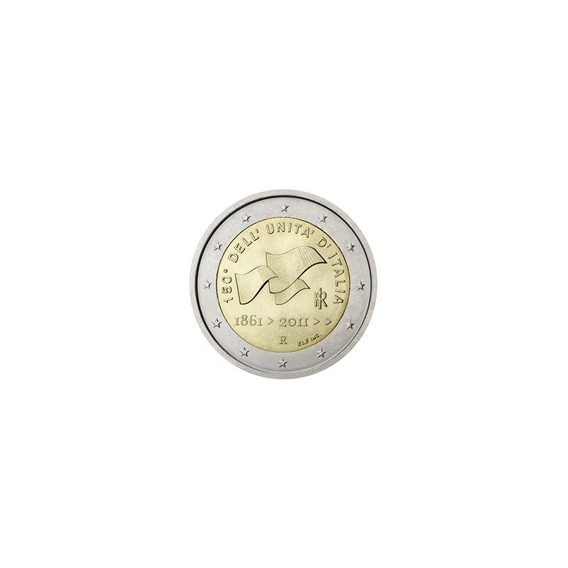 2 euro commémorative Italie 2011 unité de l' Italie