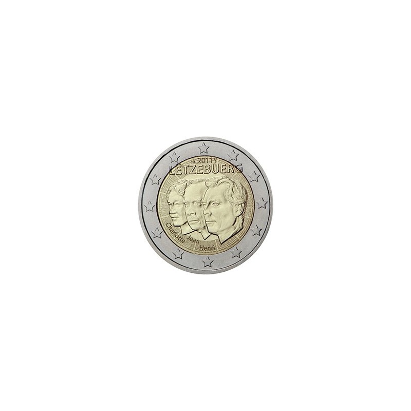 2 euro commémorative Luxembourg 2011 Lieutenant-Représentant