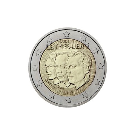 2 euro commémorative Luxembourg 2011 Lieutenant-Représentant
