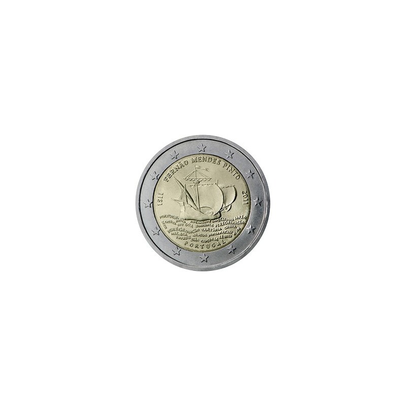 2 euro commémorative Portugal 2011 fernao mendes pinto