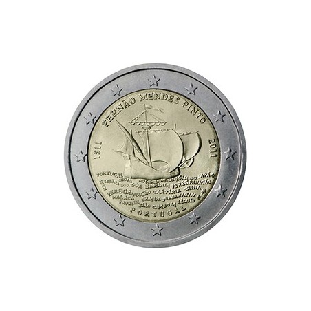 2 euro commémorative Portugal 2011 fernao mendes pinto