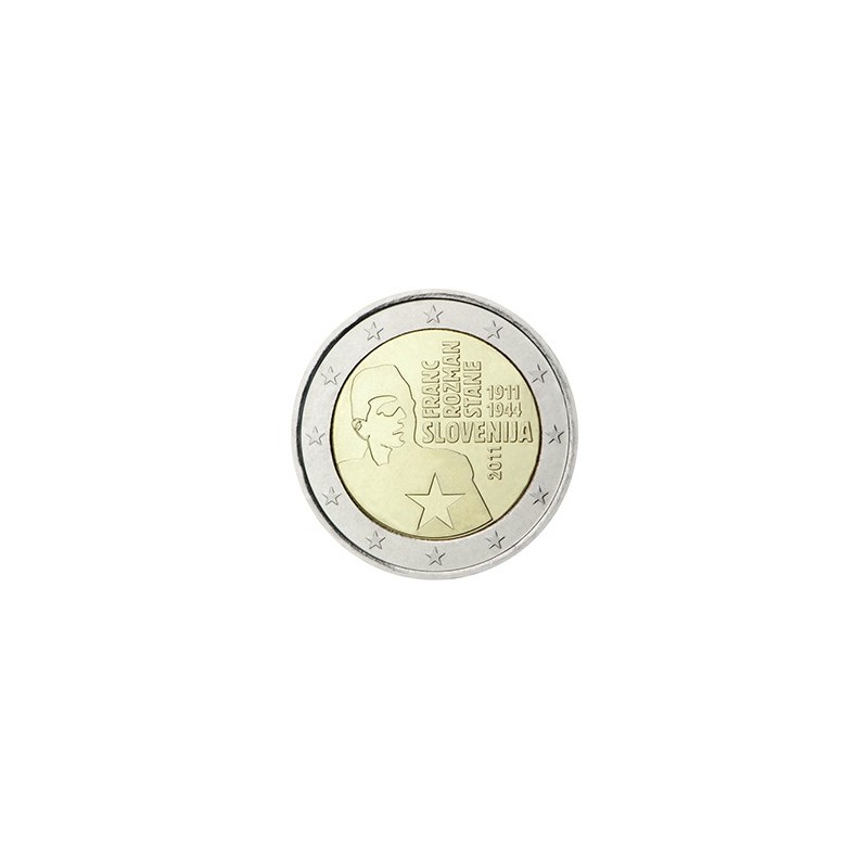 2 euro commémorative Slovénie 2011 Franc Rozman-Stane