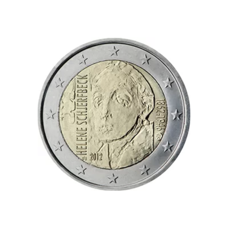 2 euro commémorative Finlande 2012 hélène SCHJERFBECK 2 euro commémorative Finlande 2012 hélène SCHJERFBECK