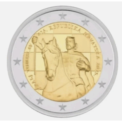 2 euro commémorative Croatie 2025 couronnement du roi Tomislav