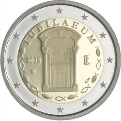 2 euro commémorative Italie 2025 année sainte jubilé