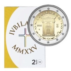 2 euro commémorative Italie 2025 année sainte jubilé BU