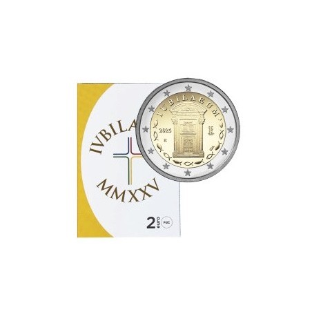 2 euro commémorative Italie 2025 année sainte jubilé BU