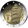 2 euro commémorative Italie 2025 Tour du monde du navire-école Amerigo Vespucci