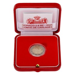 2 euro commémorative Monaco 2025 Comté de Carlades BE