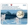 2 euro commémorative Slovaquie 2025 premier tournoi sportif international coincard
