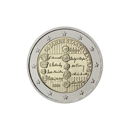 2 euro commémorative Autriche 2005 Traité d’État autrichien