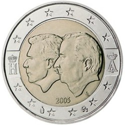 2 euro commémorative Belgique 2005 Union économique Belgo-luxembourgeoise