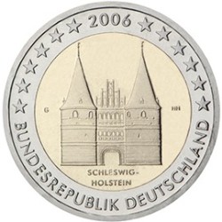 2 euro commémorative Allemagne 2006 Schleswig-Holstein