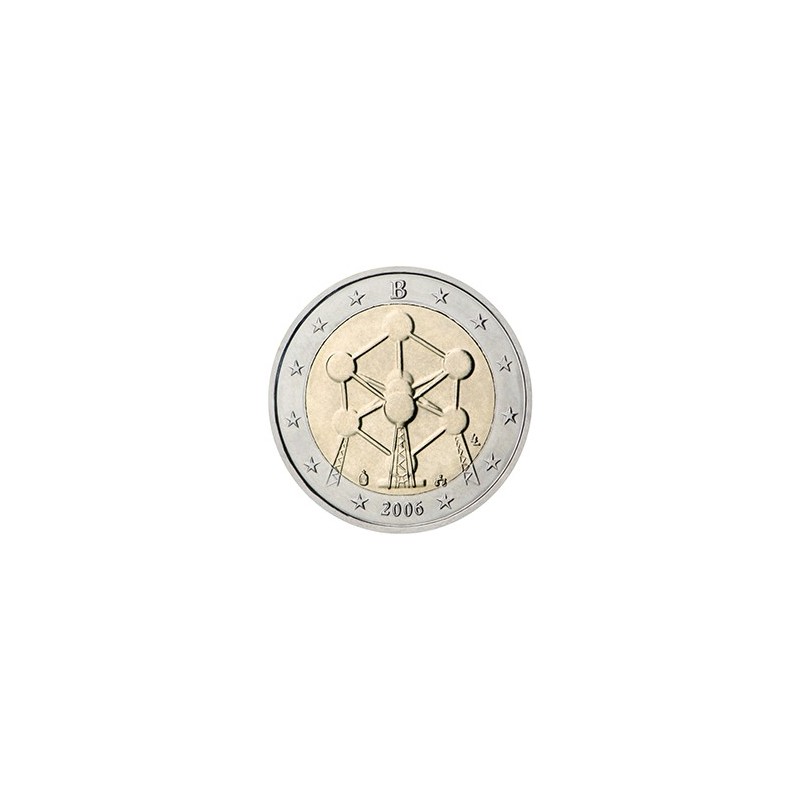 2 euro commémorative Belgique 2006 Atonium