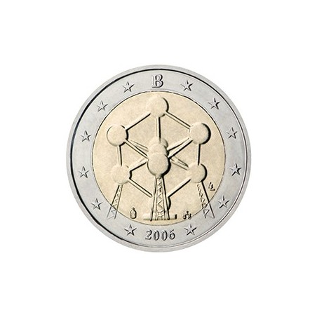 2 euro commémorative Belgique 2006 Atonium