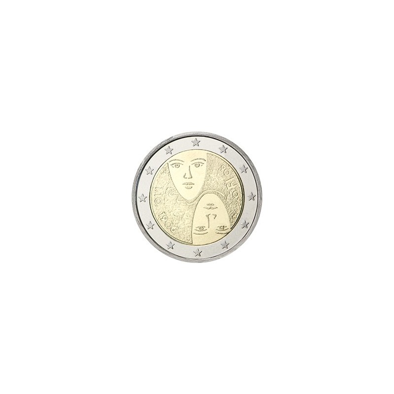 2 euro commémorative Finlande 2006 suffrage universel