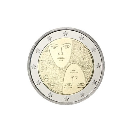 2 euro commémorative Finlande 2006 suffrage universel