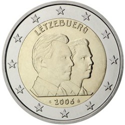 2 euro commémorative Luxembourg 2006 Grand-Duc Guillaume