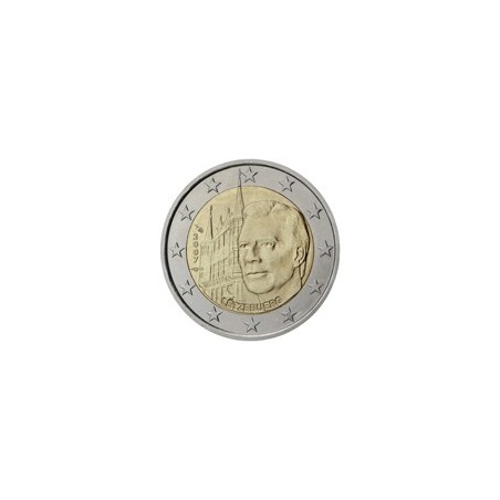 2 euro commémorative Luxembourg 2007 palais grand-ducal