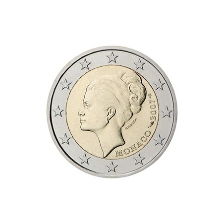 2 euro commémorative Monaco 2007 Princesse Grace