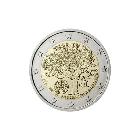 2 euro commémorative Portugal 2007 présidence de l'UE